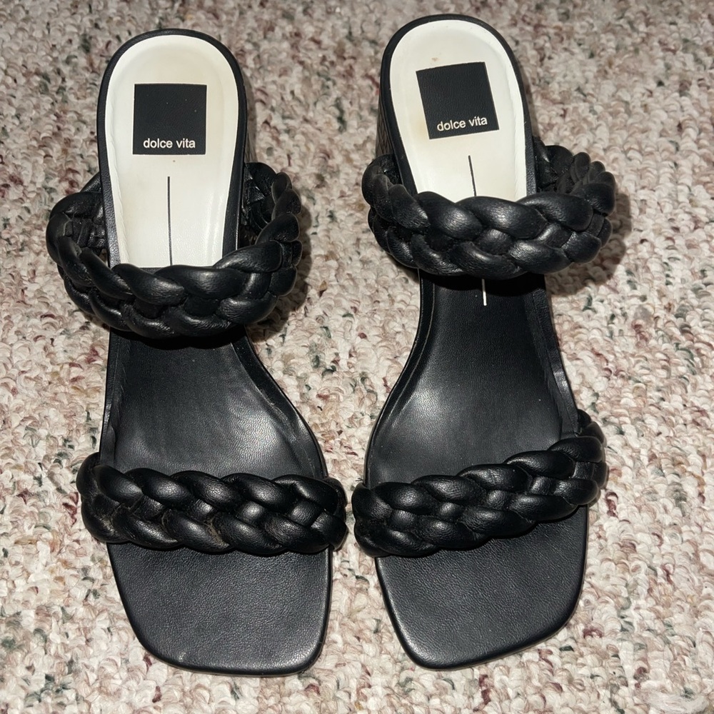 Dolce Vita Black Nattie Sandal